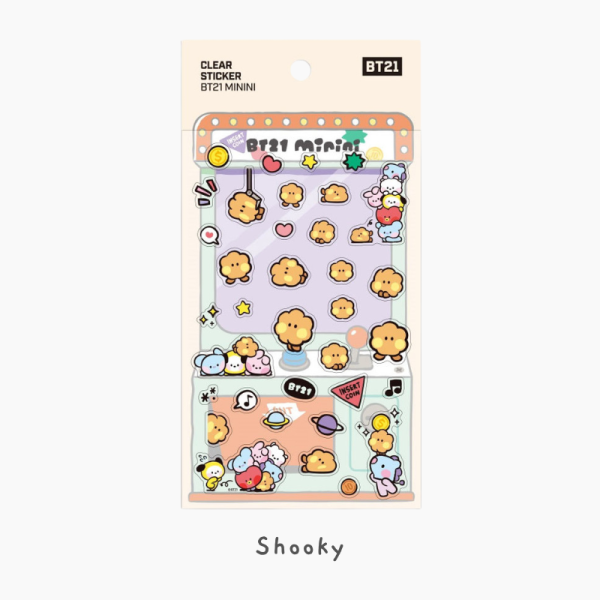 BT21 Clear Stickers - Minini - Image 14
