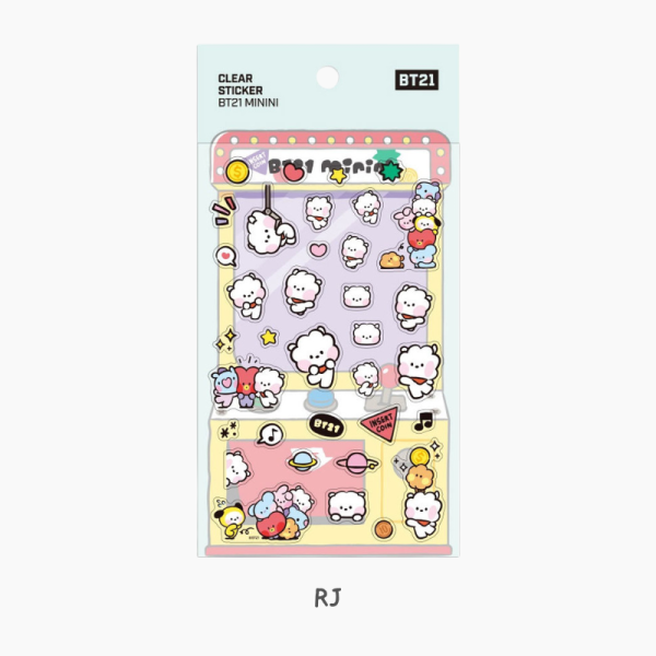 BT21 Clear Stickers - Minini - Image 9
