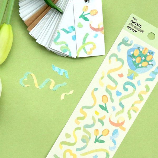 Iconic Confetti Hologram Stickers - Image 10