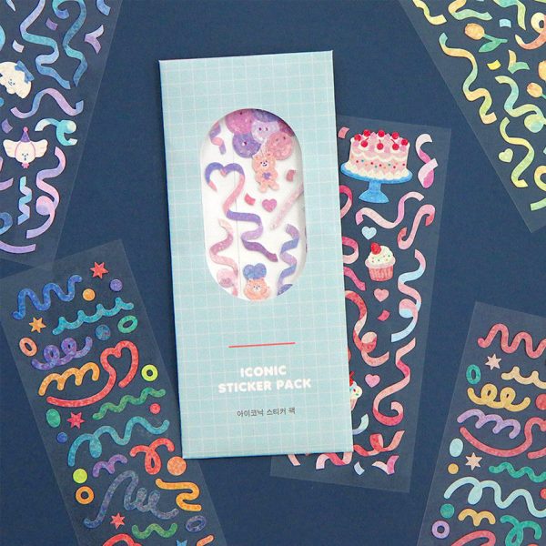 Iconic Confetti Hologram Stickers - Image 13