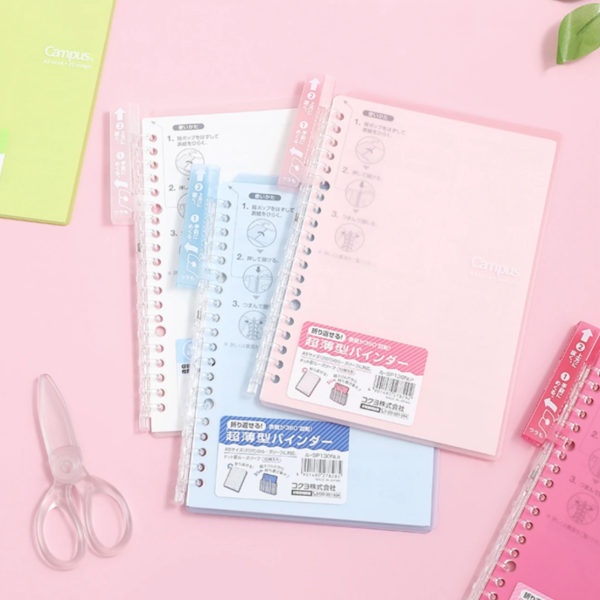 KOKUYO Campus Smart Ring Binder Notebook - B5 - 60 Sheets