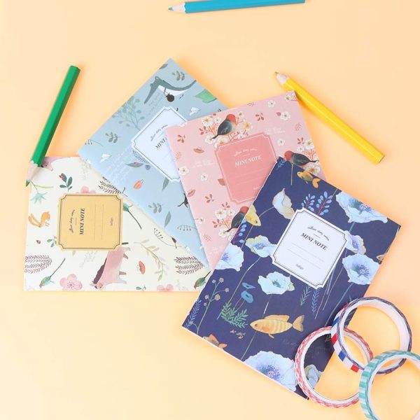 INDIGO Mini Floral Notebook - Image 5