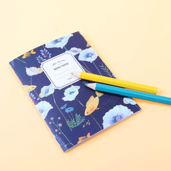 INDIGO Mini Floral Notebook - Image 6