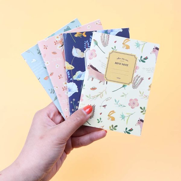 INDIGO Mini Floral Notebook - Image 7