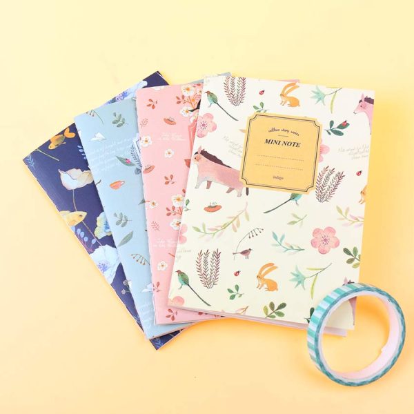 INDIGO Mini Floral Notebook - Image 2