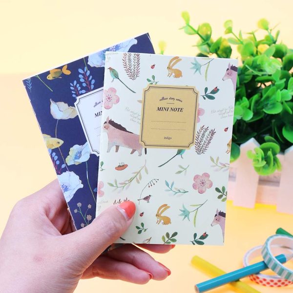INDIGO Mini Floral Notebook - Image 4