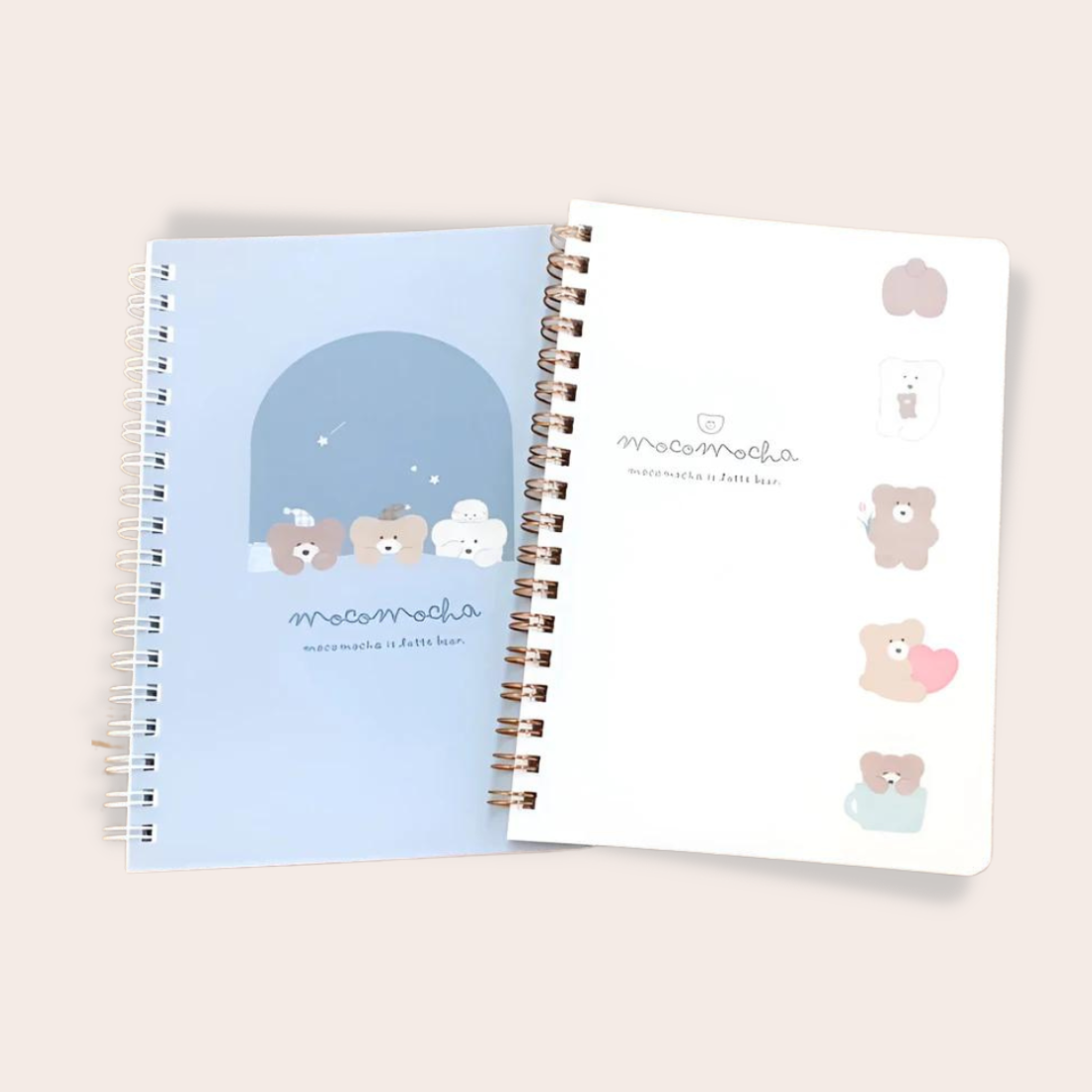Q-Lia Moko Mocha Latte Bar B6 Notebook