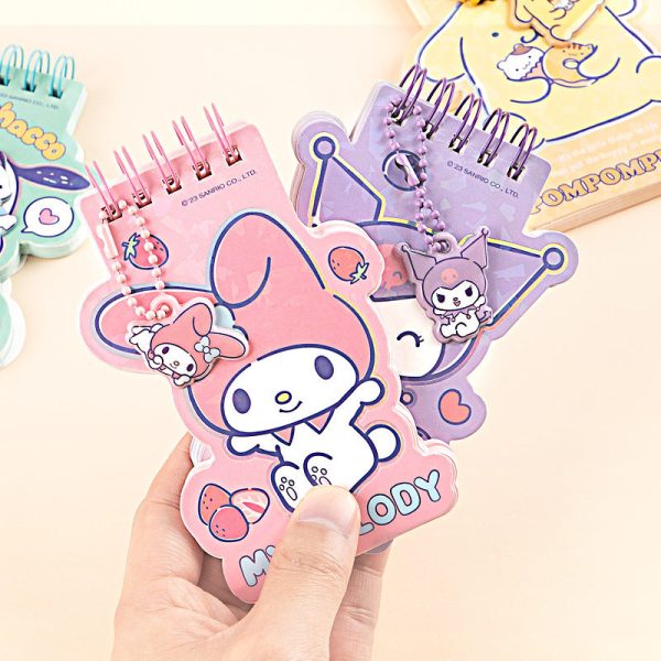 Sanrio Character Holo Memo Pad with Sanrio Pendant - Image 2