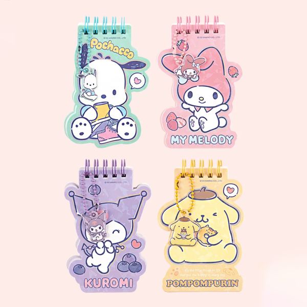 Sanrio Character Holo Memo Pad with Sanrio Pendant - Image 6