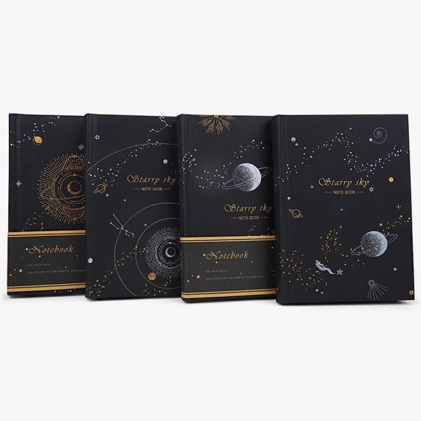 Starry Sky Black Paper Notebook - Image 14