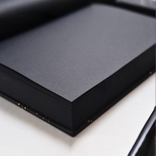 Starry Sky Black Paper Notebook - Image 9