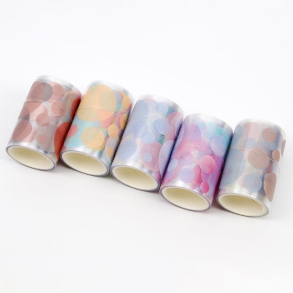 Sun-Star Die-Cut Dot Washi Sticker Roll - Image 4