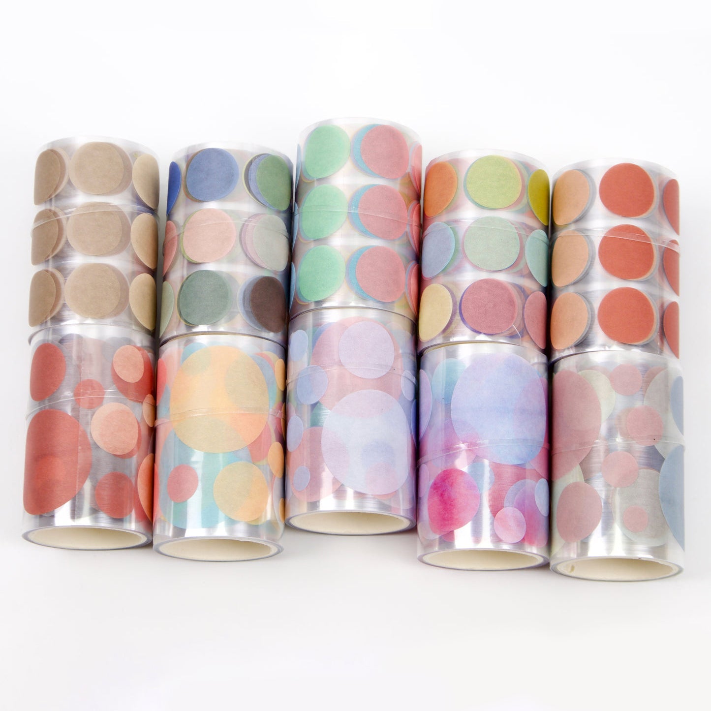 Sun-Star Die-Cut Dot Washi Sticker Roll