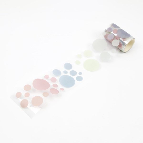 Sun-Star Die-Cut Dot Washi Sticker Roll - Image 9
