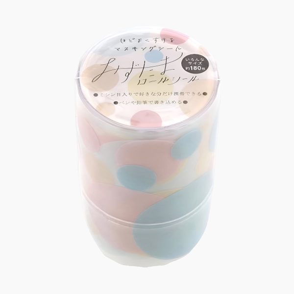 Sun-Star Die-Cut Dot Washi Sticker Roll - Image 10