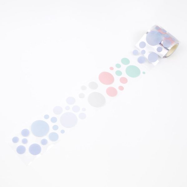 Sun-Star Die-Cut Dot Washi Sticker Roll - Image 15
