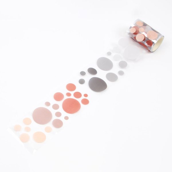 Sun-Star Die-Cut Dot Washi Sticker Roll - Image 18